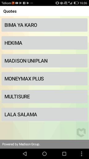 Madison Mobile Screen 3