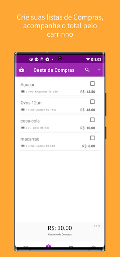 Lista de Compras - Meu Mercado Screen 2