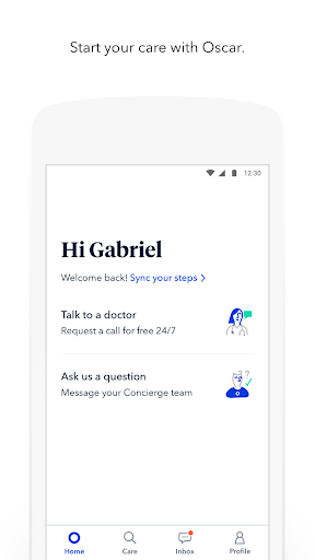 Oscar Health screenshot for Android