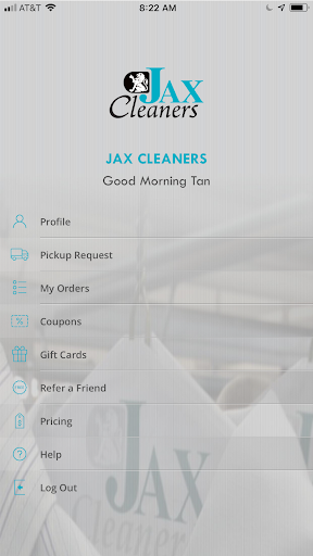 Jax Cleaners Screen 2