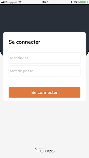 Android application IREMOS Connect screenshort