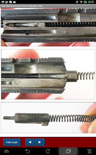 FN pistol Model 1906 explained Screenshot 2 - AppWisp.com