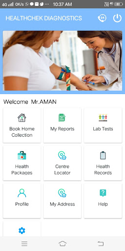 Healthchek Diagnostics Screen 3
