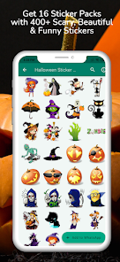 Halloween : WAStickerApps 1.0.1 APK + Mod (Unlimited money) untuk android