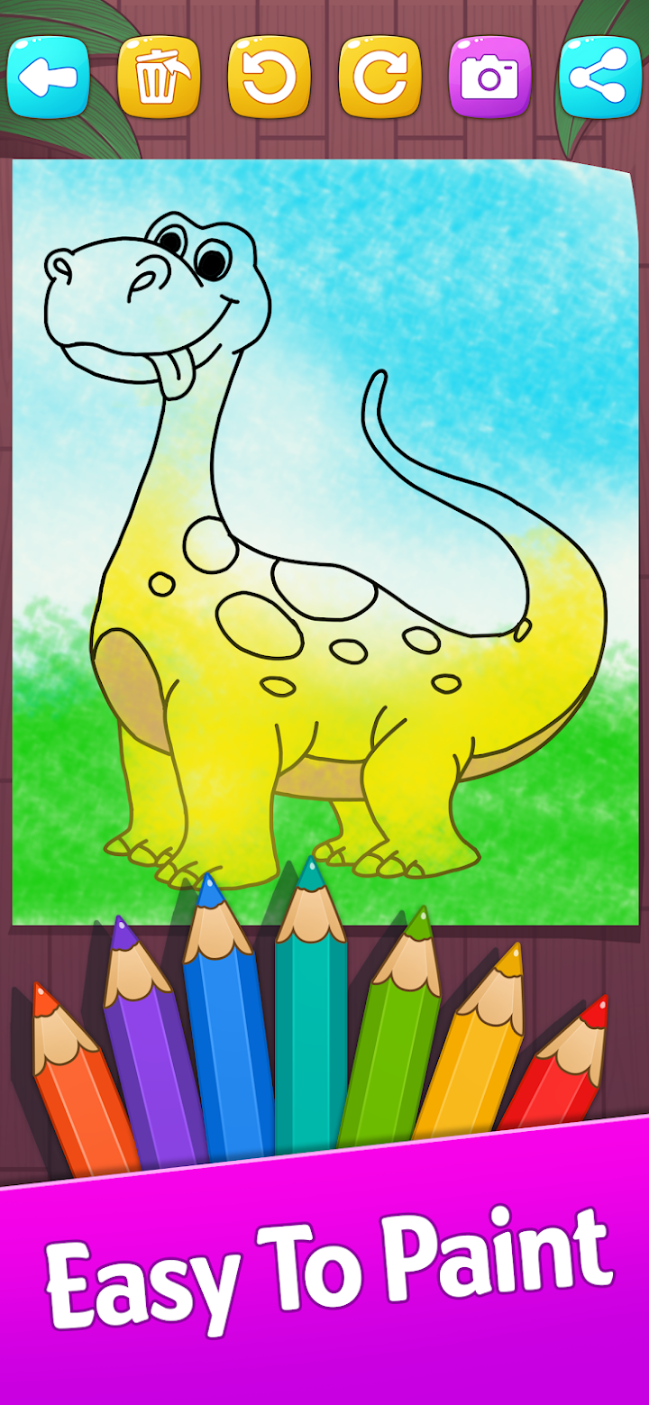 Dino Coloring & Drawing Book APK