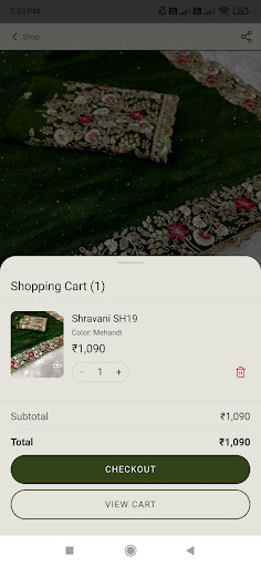 Shriraj Paithani screenshot 6