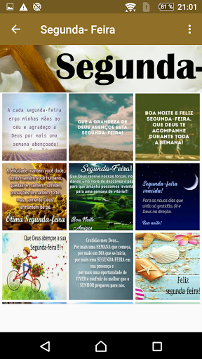 Desejo Deus abençoe tua semana