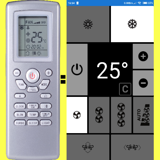 Remote AZURE AC NO SETTINGS logo