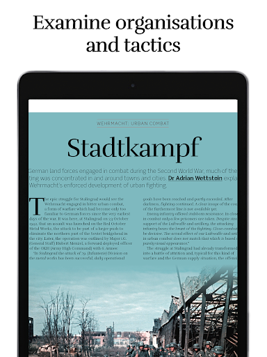Screenshot of Iron Cross Magazine