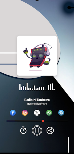 Android application Radio NiTanRetro screenshort
