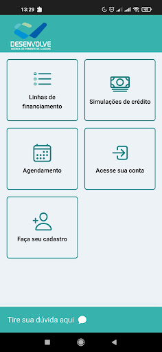 Android application AppDesenvolve-AL screenshort