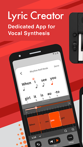 Screenshot of Lyric Creator