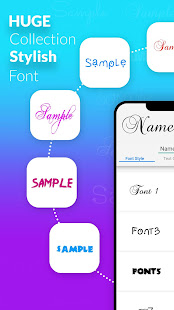 Name Art - Focus Filter - Name Card Maker 2.4 APK screenshots 3