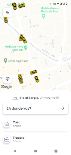 Taxis Señal Satelital Neiva Screen 3