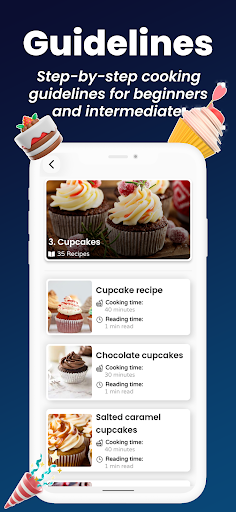 Screenshot of Cake Recipes [Offline]