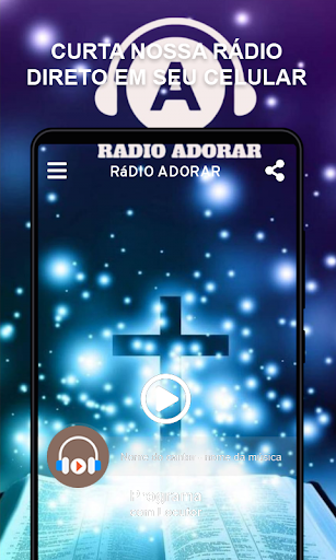 Android application Rádio Adorar screenshort