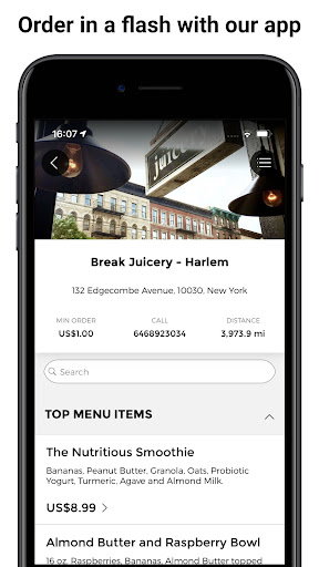 Android application Break Juicery screenshort