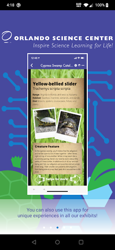 Android application Orlando Science Center screenshort