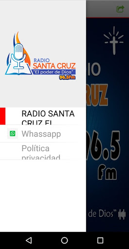 Android application RADIO SANTA CRUZ SALAS screenshort