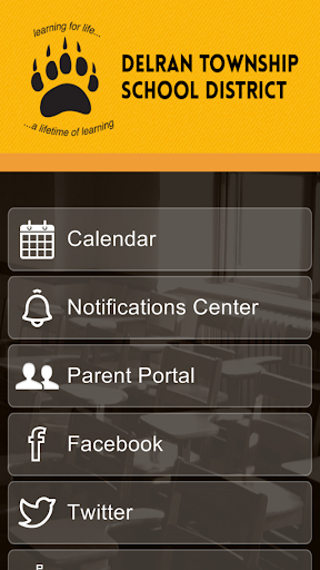 Android application Delran Twp School District screenshort