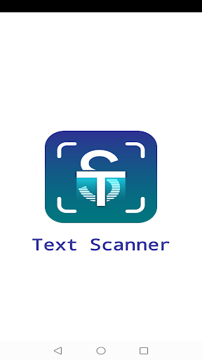 Android application Text Scanner screenshort