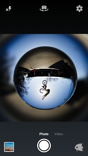 Screenshot of FishEyeVideo Pro