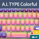 A. I. Type Colorful א icon