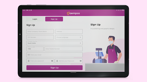 Android application Daem-Pos-India screenshort