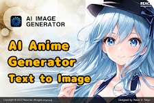 screenshot of AI Image Generator - AI Anime