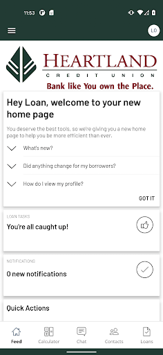 Android application HCU Mortgage screenshort
