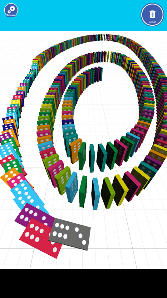 #6. Easy Toppling Dominoes (Android) 由: monois Inc.