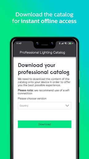 Professional Lighting Catalog Screen 2