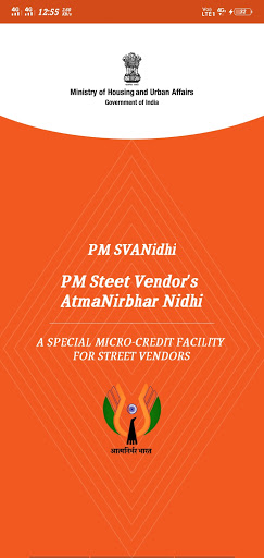 Android application PM SVANidhi screenshort