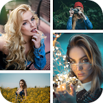 Cover Image of ダウンロード Neon Photo Editor - Photo Filters, Collage Maker 1.0.2 APK
