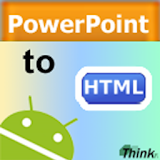 PowerPoint to Web Page HTML icon
