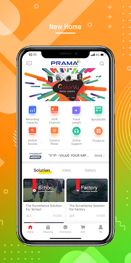 Android application Prama India screenshort