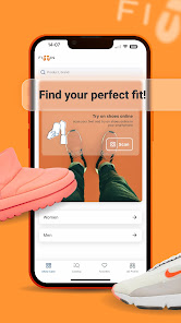 Fittin - perfect shoe fit 1.0.1 APK + Mod (Unlimited money) إلى عن على ذكري المظهر