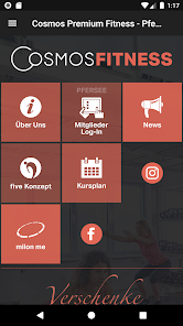 Screenshot 1 Cosmos Fitness android