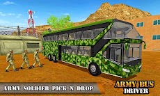 Army Bus Transporter Coach Funのおすすめ画像1