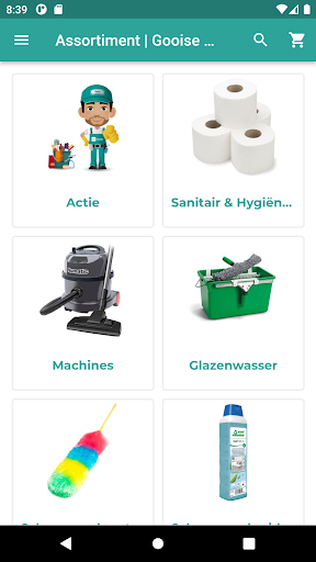 GPH bestel app Screen 2