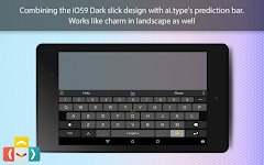 screenshot of ai.type OS 12 Dark Keyboard