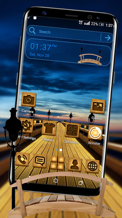 Wooden Bridge Theme - 2.3 - (Android)