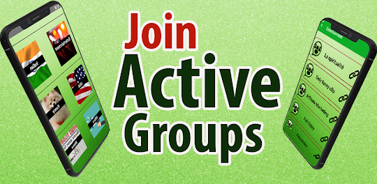 Whatsjoin - Active Group Links