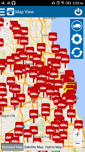 PinPoint Fleet Mobile Screen 2