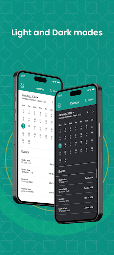 Android application Jamaat Islamic Calendar screenshort