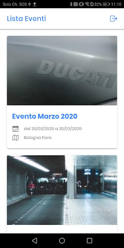 EventScope Event Manager Screen 2