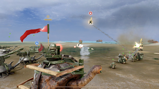War Tortoise 2 - Tir d'exploration au ralenti