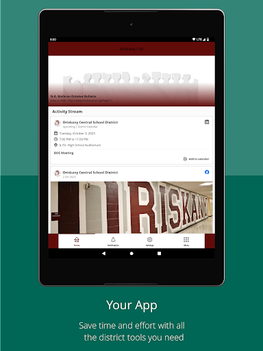 Oriskany CSD Screen 3