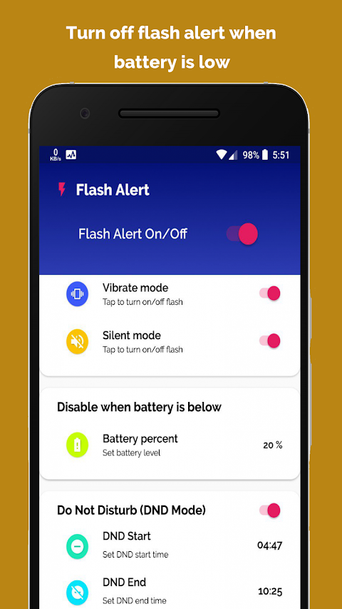 Flash Alert on Call - Flashligのおすすめ画像2