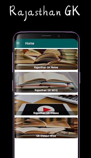 Android application Rajasthan GK (राजस्थान ज्ञान) screenshort